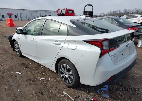 2021 Toyota Prius Xle Awd-E из США, поврежденный, VIN JTDL9MFU3M3030604